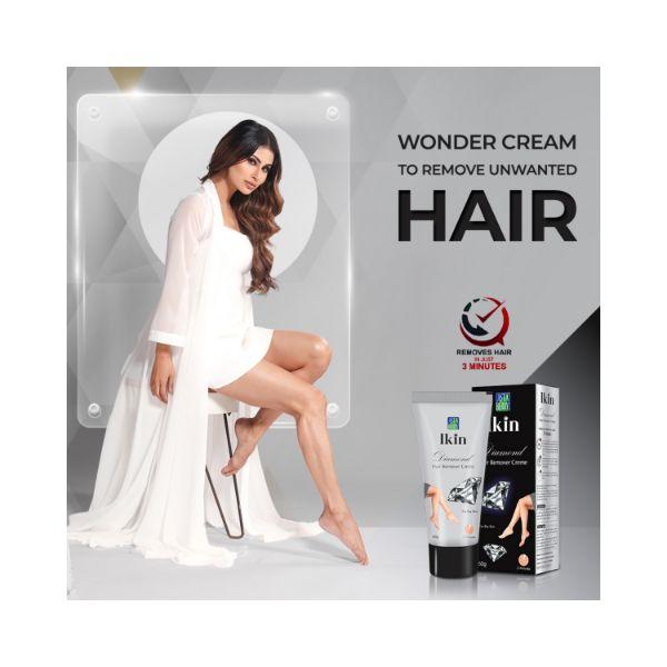 Ikin Diamond Hair Remover Creme 60 gm - Shaving & Hair Removal