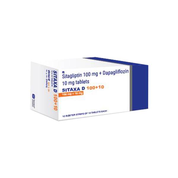 SITAXA D 10+100 Tablet 10's - Diabetes-Ant