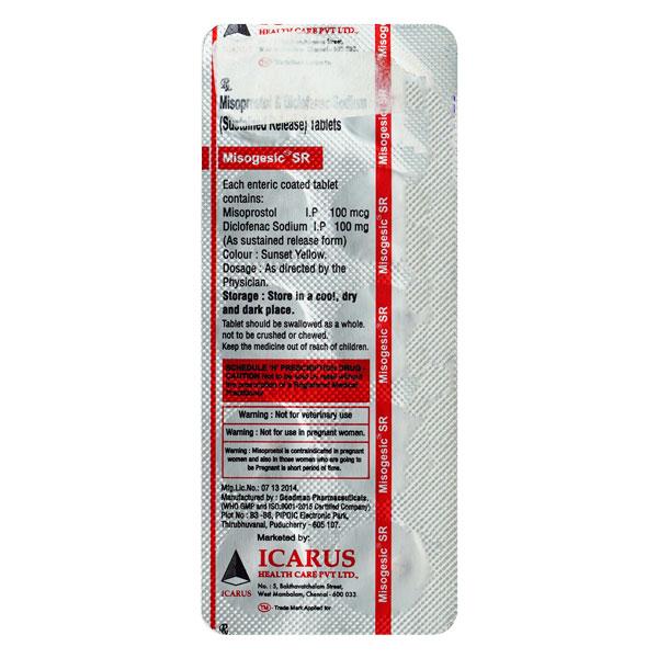 Misogesic SR Tablet 10'S