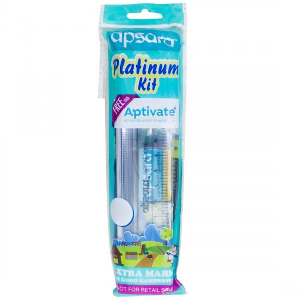 Aptivate Syrup - Tasty Pineapple Flavour 175 ml (Free Apsara Platinum Gift Pack Worth Rs.25) - Digestive Health