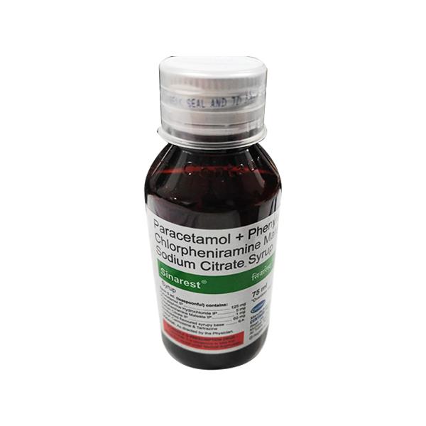 SINAREST Syrup 75ml - Cough And Cold-Cou