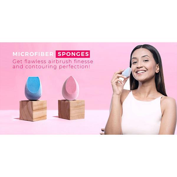 Plume 1 Microfiber Velvet Sponge Contour and 1 Super Soft Makeup Sponge Celestial 1's - Sponges & Applicators
