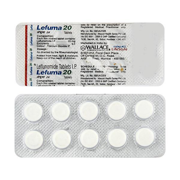 Lefuma 20mg Tablet 10'S - Arthritis-Dis