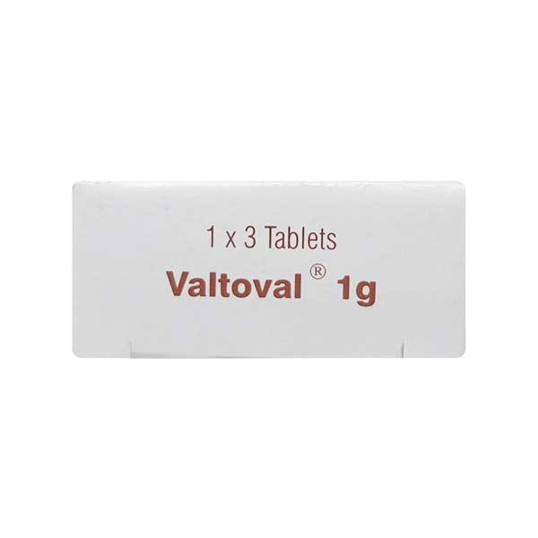 Valtoval 1gm Tablet 3'S - Viral infections-Ant