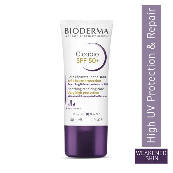 Netmeds | Bioderma Cicabio SPF 50+ Repairing Cream 30 ml