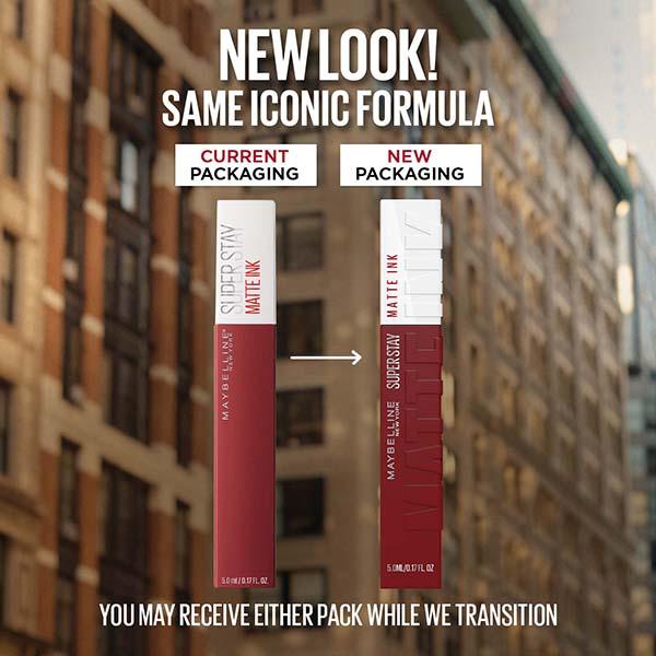 Maybelline New York Super Stay Matte Ink Liquid Lipstick, 50 Voyager 5 gm - Lipsticks