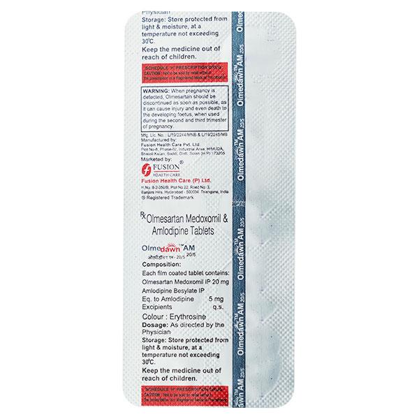 OLMEDAWN AM Tablet 10's - Hypertension-Ana