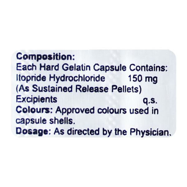 ITORIHENZ 150 Capsule 10's - Ulcer/Reflux/Flatulence-GIT