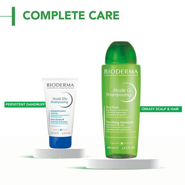 Bioderma Node G Purifying shampoo for hair with tendency to oiliness 400 ml - Shampoos