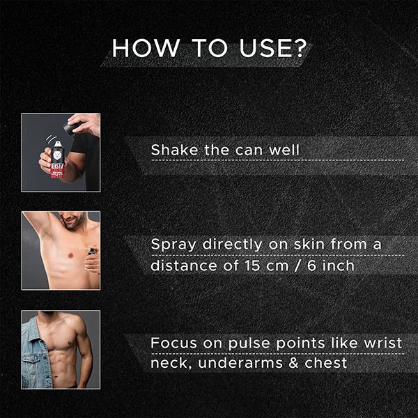 Puresense Beast X Deodorant Body Spray (Spicy Swag + Cool Brute + Musky Macho) 3's - Men Deodorants/Roll-Ons