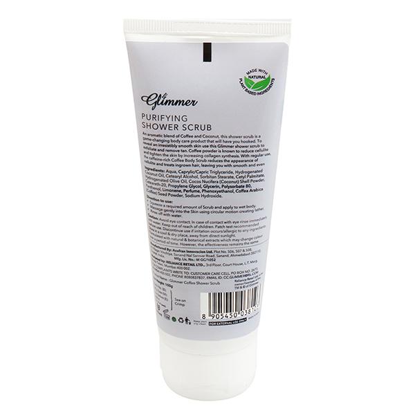 GLIMMER NATURAL SHOWER SCRUB LEMON 100 gm - Scrubs & Exfoliants