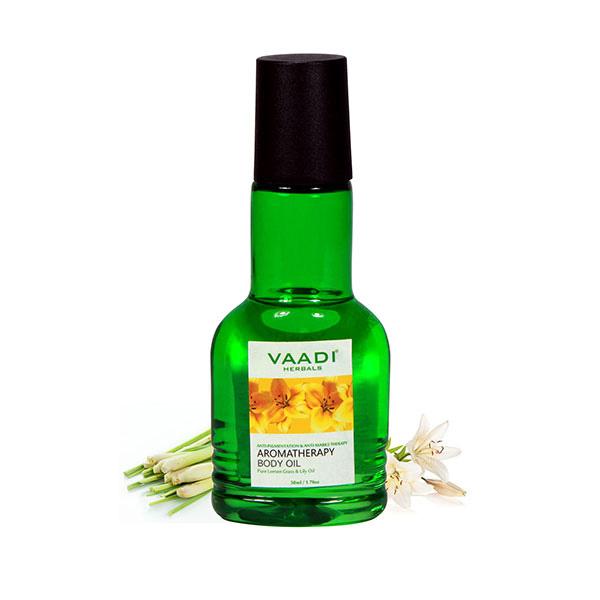 Aromatherapy Body Oil-Lemongrass & Lily Oil 50 ml - Essential Oils