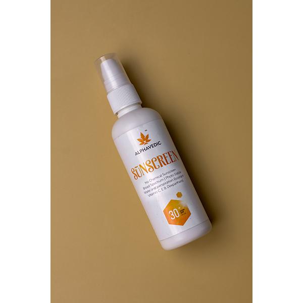 Alphavedic Sunscreen 100 ml - Face Sunscreen