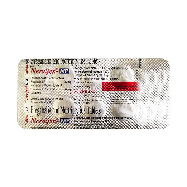 NERVIJEN NP NEW Tablet 10's - Neuropathic Pain-Dru
