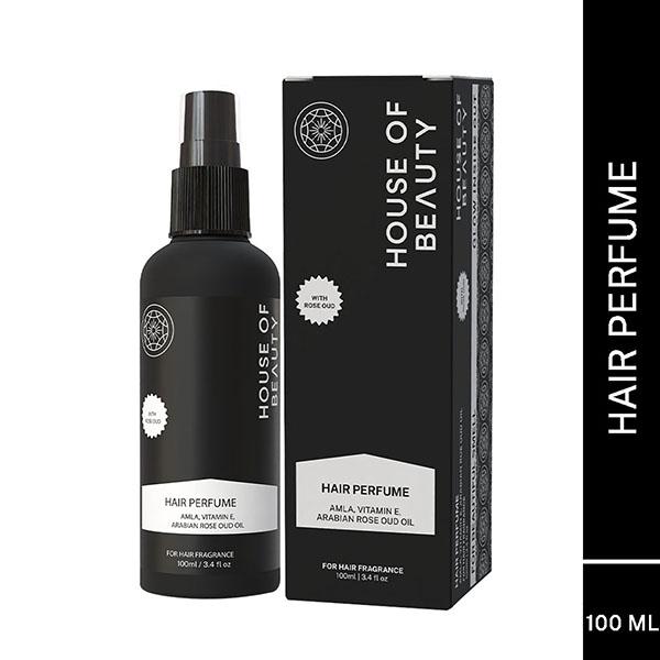 Netmeds | House of Beauty Hair Perfume with Oud For Hair Strengthening, Thickening & Growth 100ml