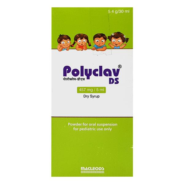 Polyclav DS Dry Syrup 30ml - Bacterial Infections-Pen
