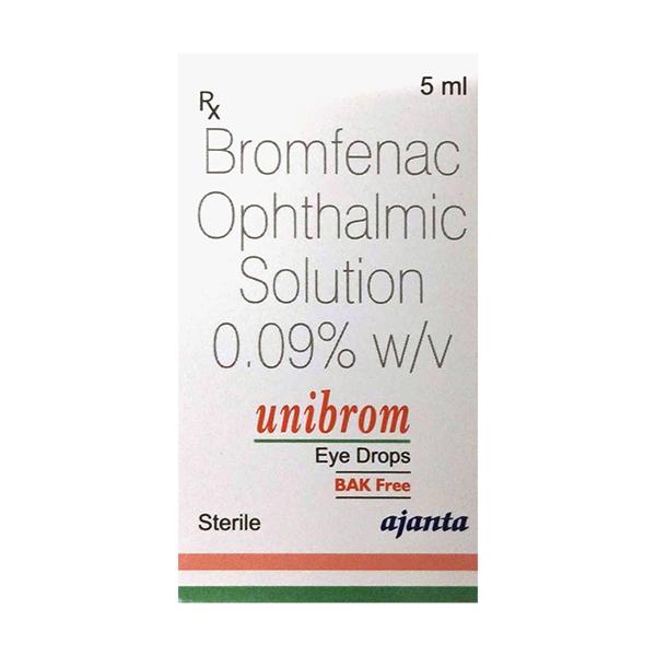 Netmeds | Unibrom BAK Free Eye Drops 5ml