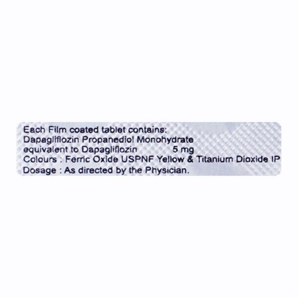 DAXIGA 5 Tablet 10's - Diabetes-Ant