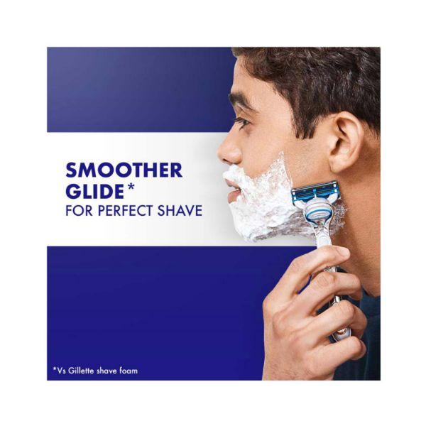 Gillette Shaving Gel Refreshing Breeze with Cocoa Butter, White 195 gm - Shaving Gels