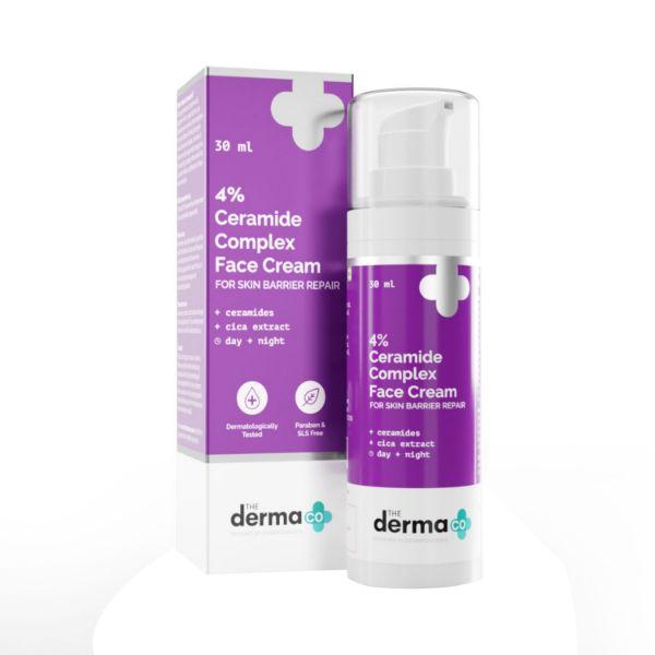 Netmeds | The Derma Co. 4 Percent Ceramide Complex Face Cream 30 ml