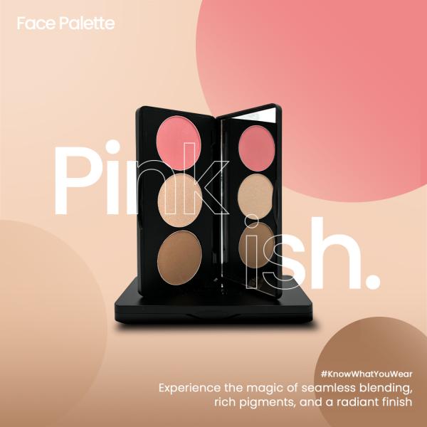 Star Struck By Sunny Leone Face Palette - Pink-ish 12 g - Face Palettes