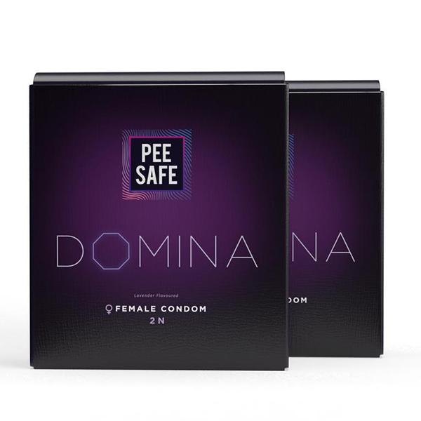 Netmeds | Pee Safe Domina Female Condom (Pack of 2 x 2's)