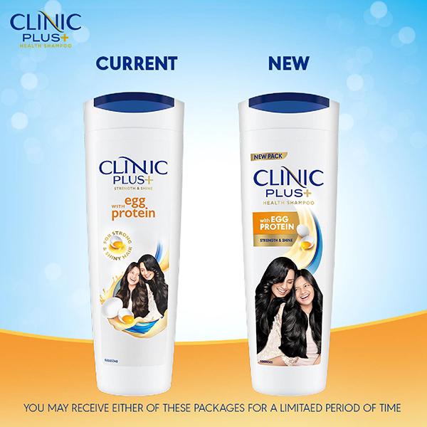 Clinic Plus Strength & Shine with Egg protein Shampoo 175 ml - Shampoos