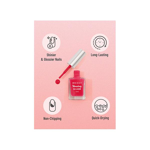 Swiss Beauty Stunning Nail Lacquer Shade - F1037373 - Hunter Green 10 gm - Nail Polish