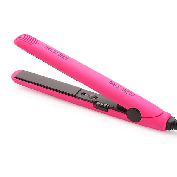Ikonic Professional Mini Iron - Pink - Straighteners