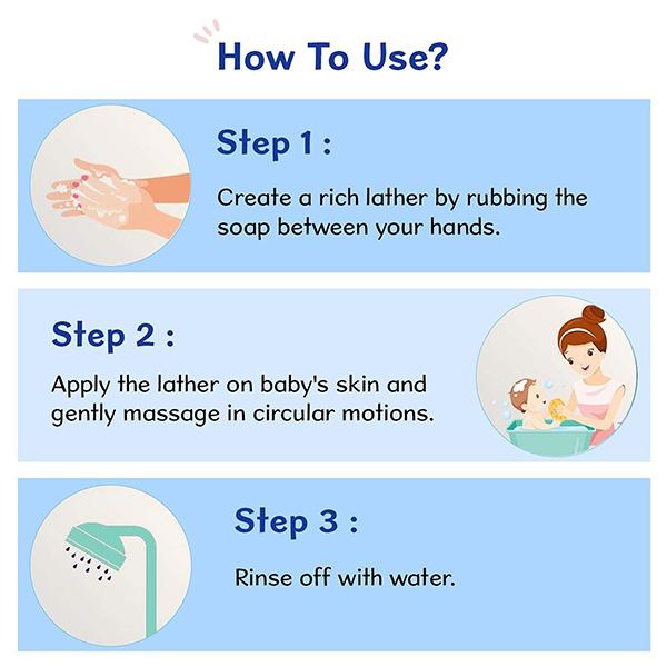 Chicco Baby Moments Soap 125G (Buy3 Get1 Free) 4's - Baby Soap