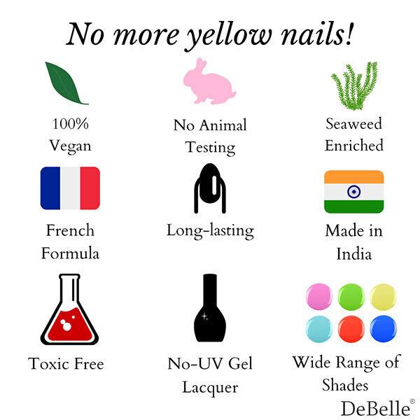 DeBelle Gel Nail Lacquer Sombre Grey Grey Nail Polish 8 Ml 8 ml - Nail Polish