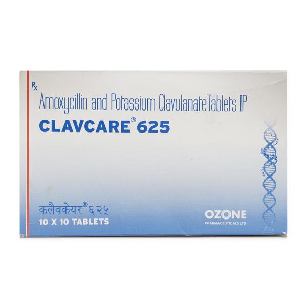 Netmeds | CLAVCARE 625mg Tablet 10's