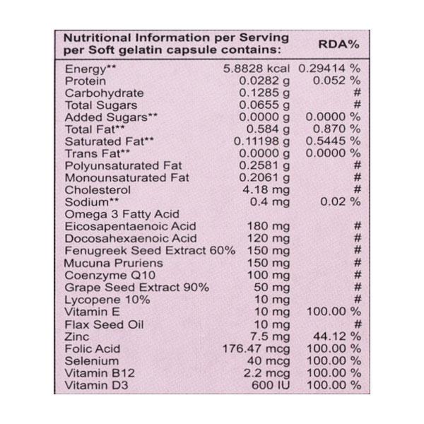 SPERMRICH Capsule 10's - Supplements-Vam