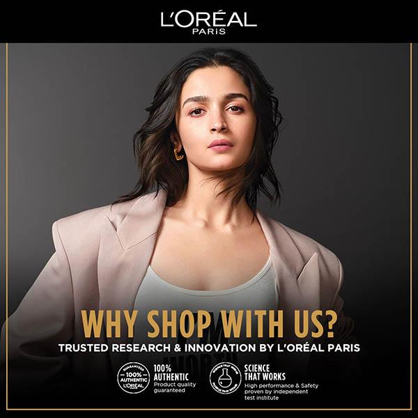 L'Oreal Paris Creme Gloss Hair Color, 550 Mahogany (87.5g + 72ml) 1's - Crème