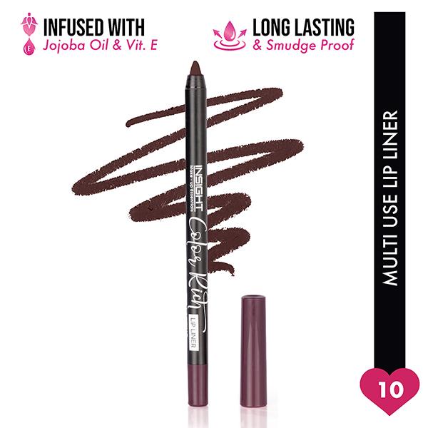 Netmeds | Insight Cosmetics Color Rich Lip Liner - Ebony Brown 1.5 gm