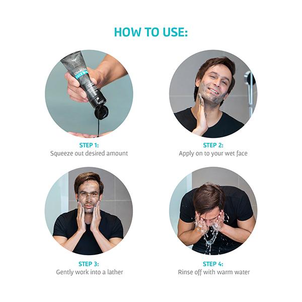 Bombay Shaving Company Pollution & Oil Control Face Wash - Charcoal 100 gm - Face Wash & Cleansers