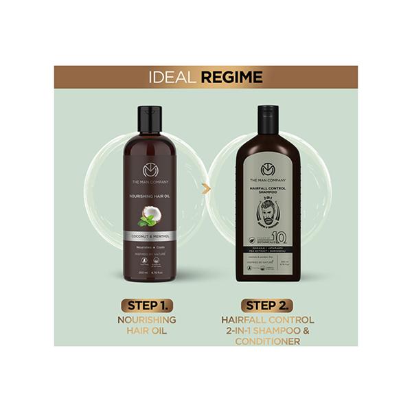 The Man Company Hairfall Control 2-in-1 Shampoo & Conditioner for Men 200 ml - Shampoos