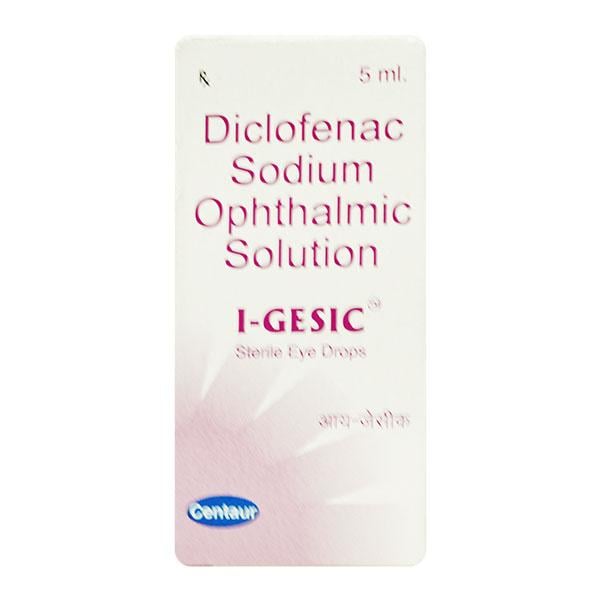 I Gesic 0.10% Eye Drops 5ml - Eye conditions-Oph