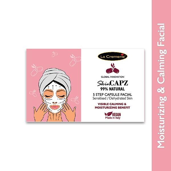 La Cremerie SkinCapz Calming and Moisturising Facial Kit 13 gm