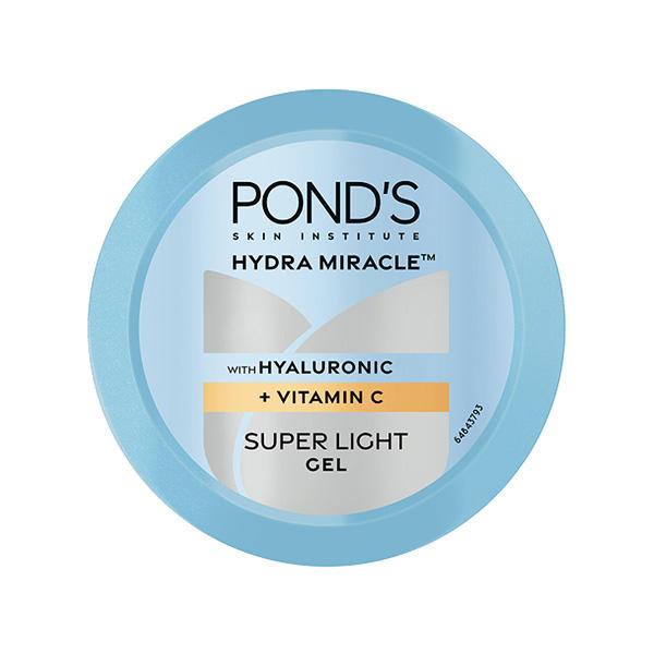 Pond's Hydra Miracle Super Light Gel with Hyaluronic Acid & Vitamin C 200 gm - Face Moisturizers