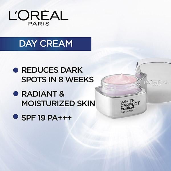 L'Oreal Paris White Perfect Clinical Day Cream SPF19 PA+++ 50 ml - Day Cream