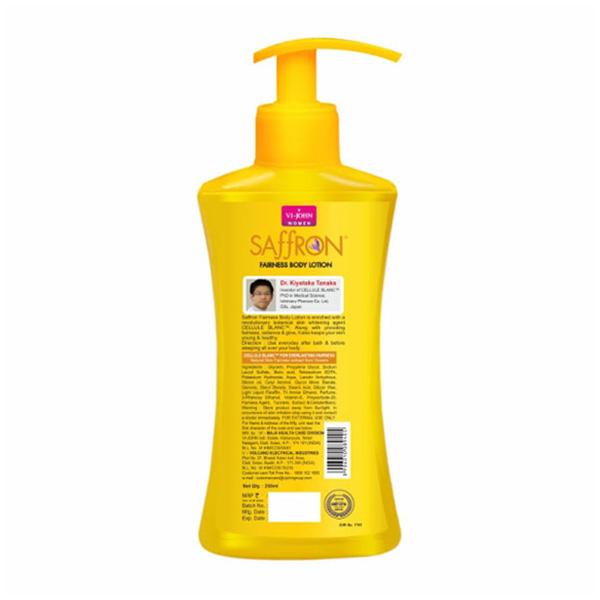 Vi-John Saffron Fairness Body Lotion Combo - Pack of 6 x 250 ml - Lotions & Creams