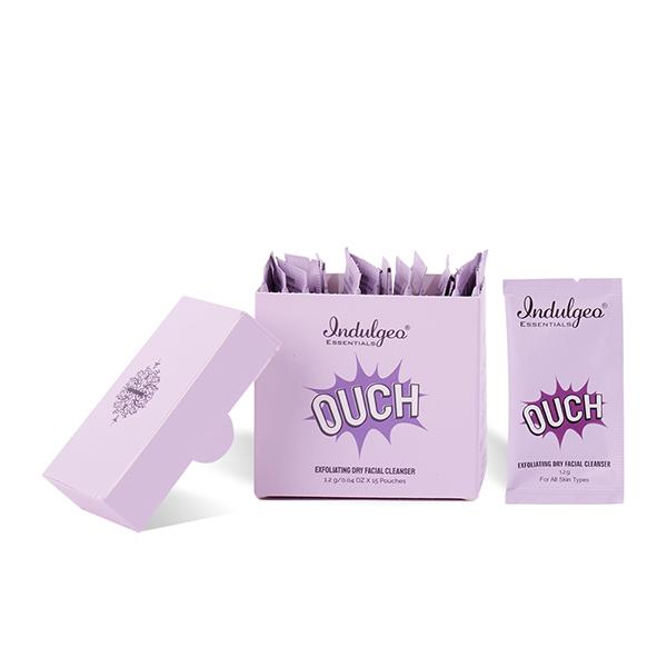 Indulgeo Essentials Ouch Exfoliating Dry Facial Cleanser 15's - Face Wash & Cleansers