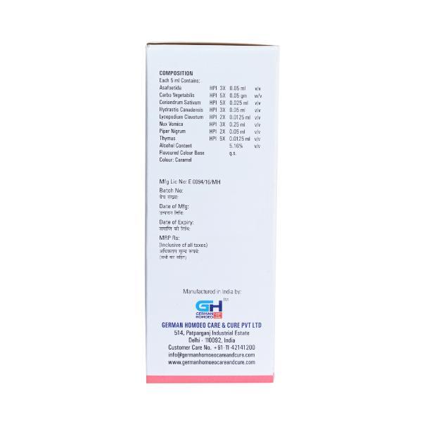 German's Digestion Care and Cure Syrup 200 ml - Speciality Medicine
