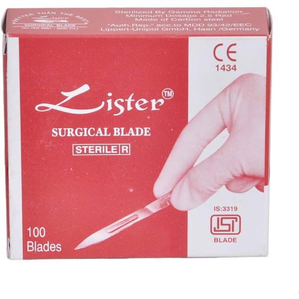 Lister Surgical Blade (No. 23) 100's - Catheters & Tubes