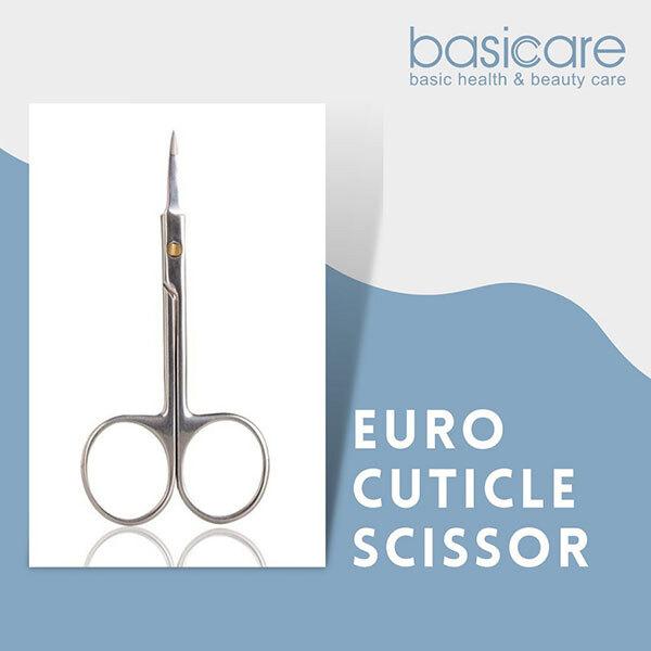 Basicare Euro Cuticle Scissor 1's - Manicure & Pedicure Kits