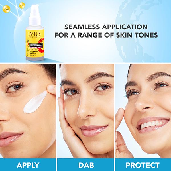 Lotus Professional Cica + Hyaluronic Acid SPF 50 PA+++ Sunscreen Serum, UVA, UVB Protection 30 ml - Body Sunscreen