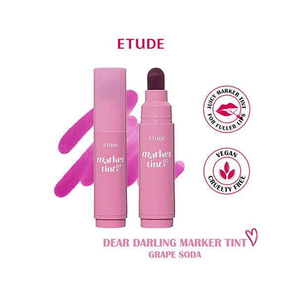 Netmeds | Etude Dear Darling Marker Tint 06 Grape Soda 3.5 gm