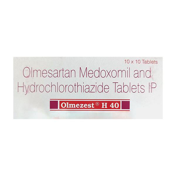 Olmezest H 40mg Tablet 10'S - Hypertension-Ang