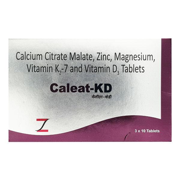 Caleat KD Tablet 10'S - Supplements-Vam